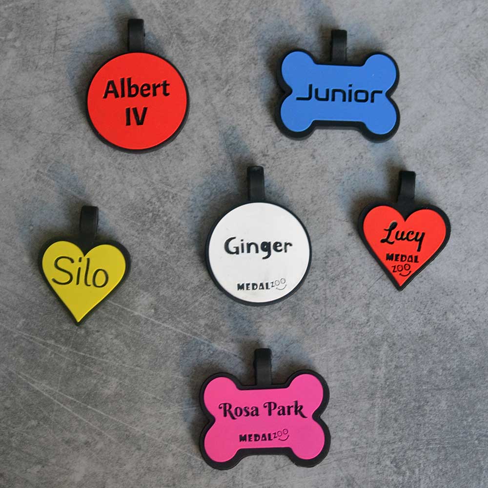 Medaglie resistenti al silicone